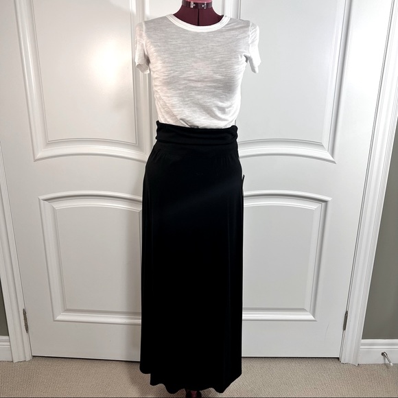 NWT Vintage Old Navy stretch jersey style maxi skirt size S - Picture 3 of 5